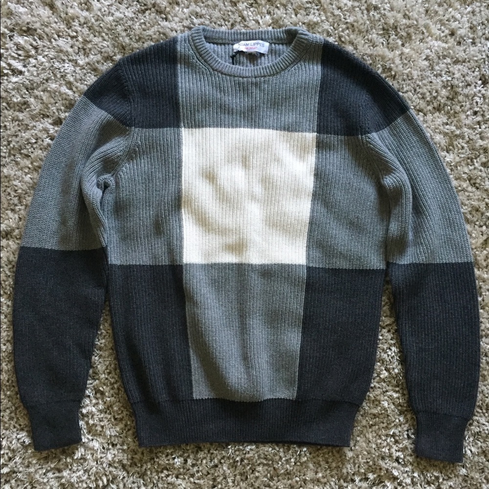 ADAM LIPPES For Target Grey Sweater Men’s